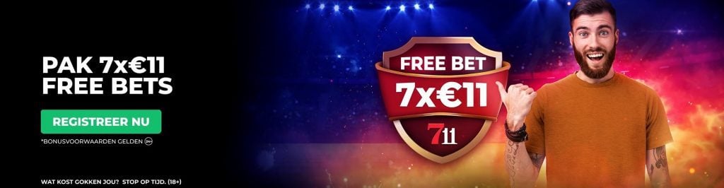 711 Welkomstbonus Sportsbook Free Bets