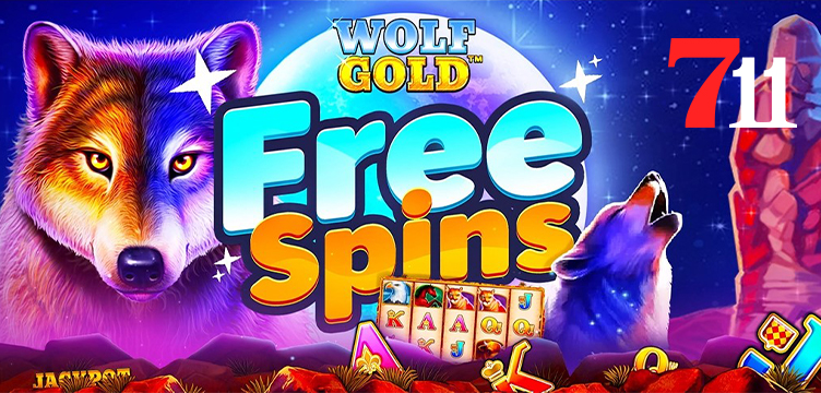 711 Casino Gratis Spins bonus Wolf Gold nieuws