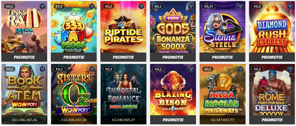 Jacks.nl Games Global Toernooi spellen