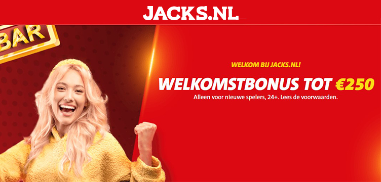 Jacks.nl Nieuwe Welkomstbonus nieuws