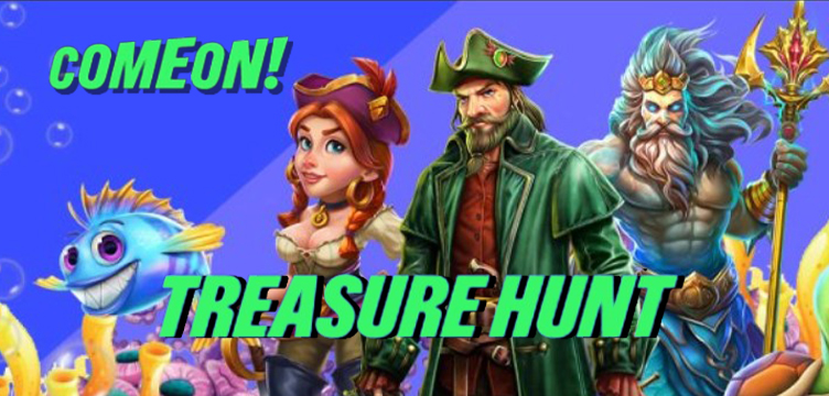 ComeOn! Casino Treasure Hunt nieuws