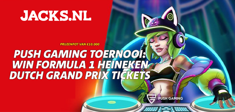 Jacks.nl Push Gaming Toernooi F1 nieuws