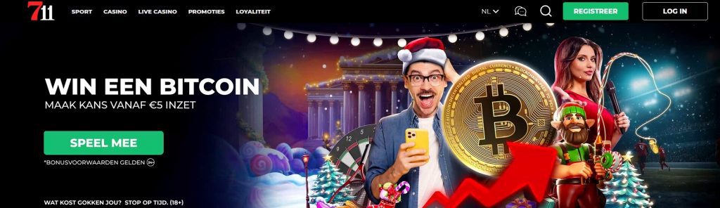 711 Casino Win een bitcoin inlog